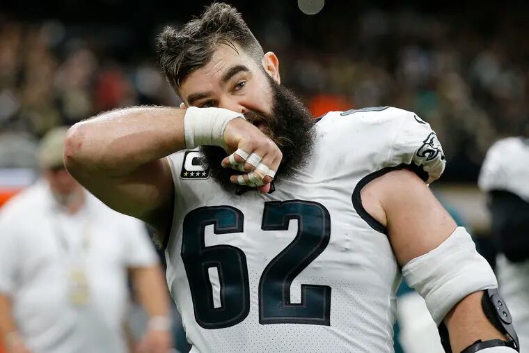 Eagles center Jason Kelce decides to return even though the pain will as  well | Bob Ford