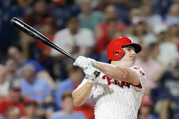 Jay Bruce has been a welcomed addition to the Phillies during the first half.