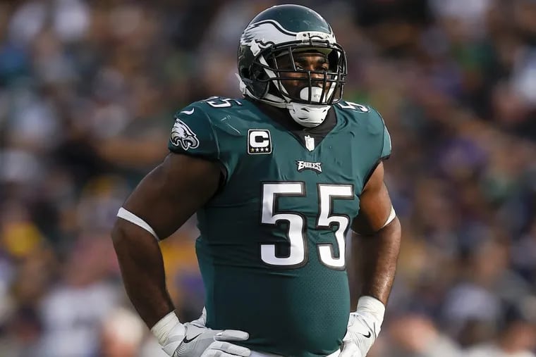 Eagles defensive end Brandon Graham is among the group of Eagles who said they will watch NFL action over the weekend.