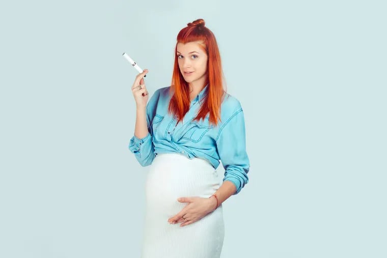 While use of traditional cigarettes was down, rates of e-cigarette use among pregnant women were almost identical to those women who were not pregnant.