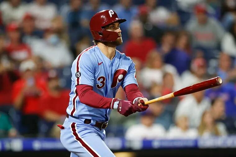 Phillies right fielder Bryce Harper is a solid MVP candidate.
