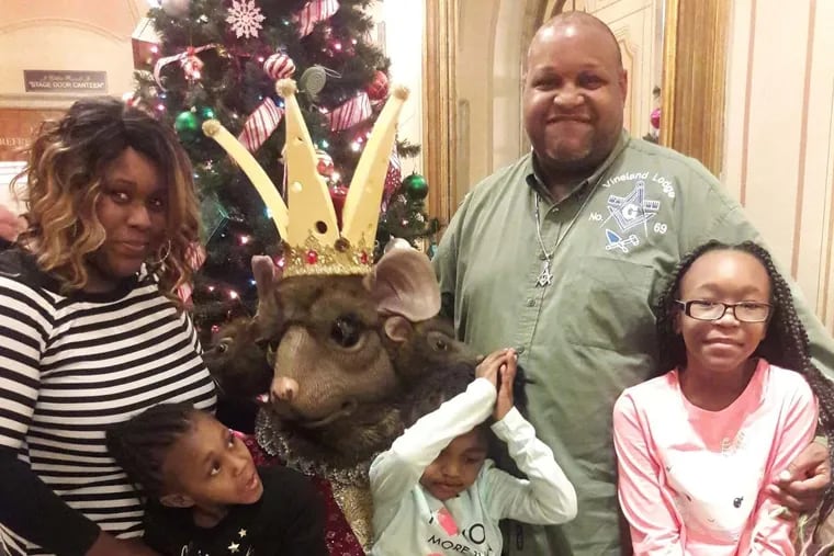 The Powers family attended a sensory-friendly performance of The Nutcracker with the Pennsylvania Ballet.