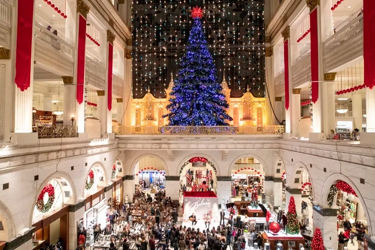 At this time of year, the Macy's Light Show takes place inside the Wanamaker Building. The new owner called the Grand Court a "historic and cultural landmark in the center of Philadelphia."