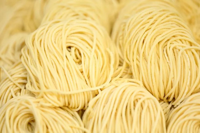 Bundles of fresh handmade pasta. You may be cooking your pasta wrong. Please don’t.