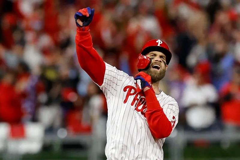 Phillies shut out big-swinging Braves, again put division champs in  Division Series hole - The Boston Globe