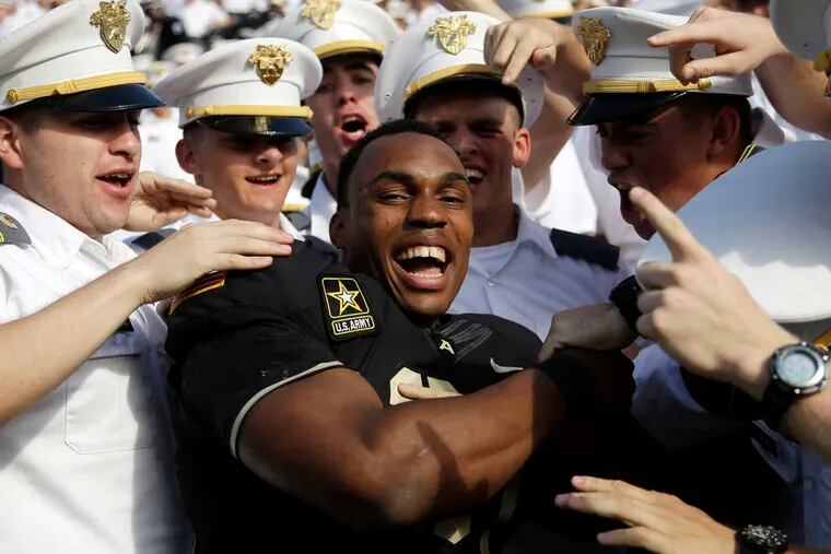 Terry Baggett ran for 304 yards against Eastern Michigan to set an Army single-game rushing record. (Associated Press)