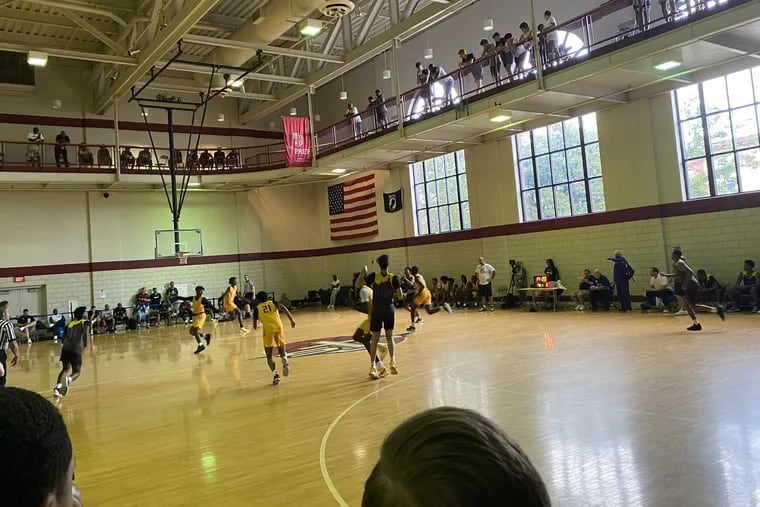 Camden and Roman Catholic faced off in Philly High School LIve at St. Joseph's Prep.