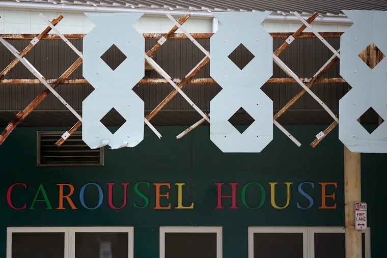 The Carousel House in Philadelphia's West Fairmount Park. The city said it is permanently closing the recreation center for disabled people due to the facility's deterioration.