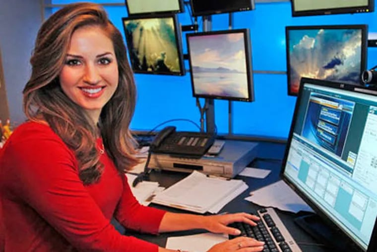 Sheena Parveen of NBC10: "I was actually hoping that I would get [a blizzard] this past winter, but it was so mild."