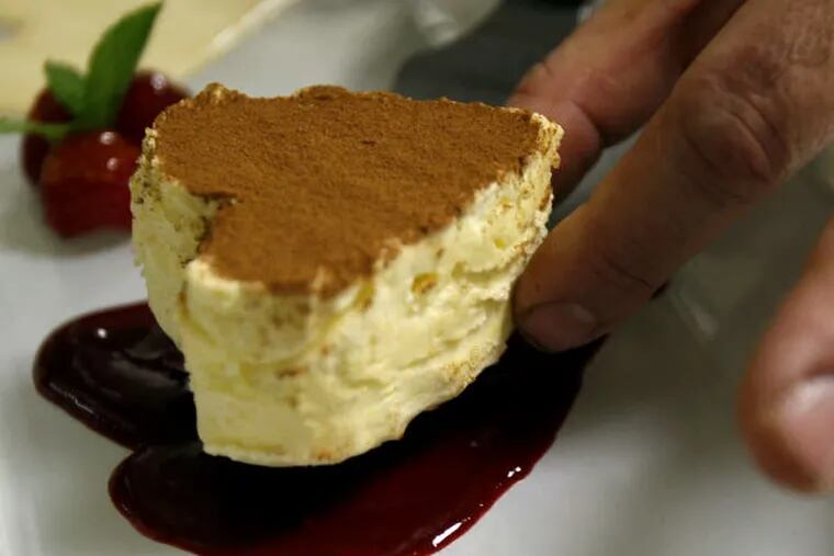 Grand Marnier gives Bistro St. Tropez chef Patrice Rames’ frozen souffle an extra kick.