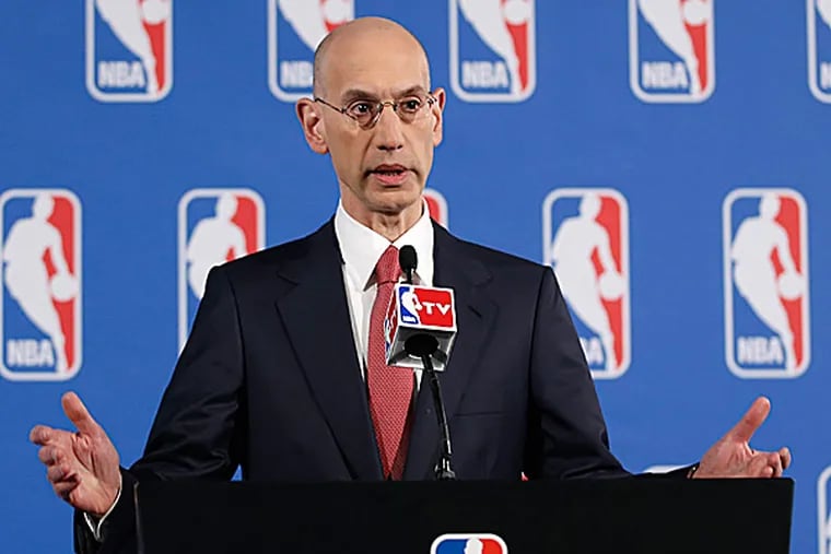 NBA Commissioner Adam Silver. (Kathy Willens/AP)