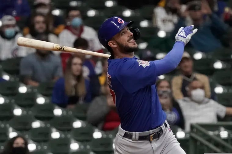 Kris Bryant is in the final year of his contract with the Chicago Cubs.