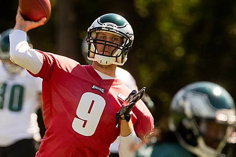 Eagles quarterback Nick Foles. (Matt Rourke/AP)