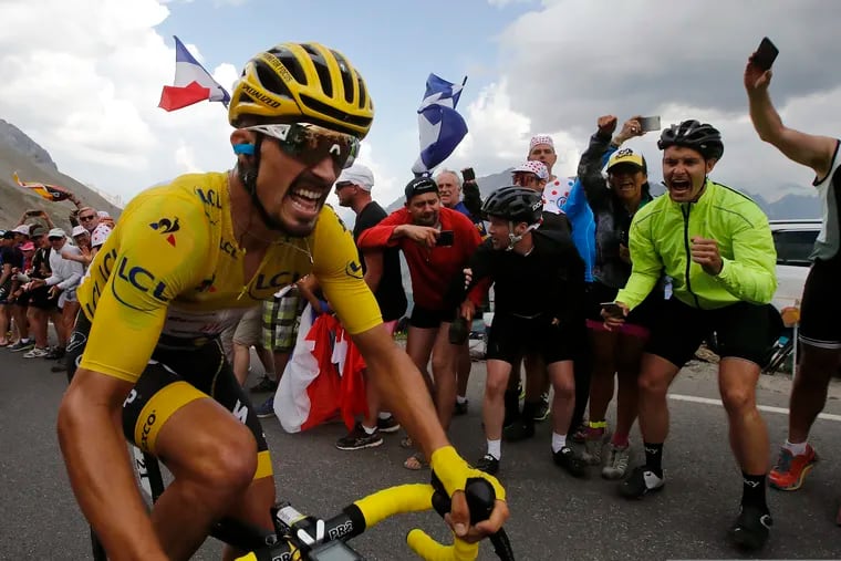 Julian Alaphilippe led the Tour de France for nearly two weeks before cracking.