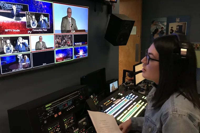 Sophia Hughes, a senior at North Penn, produces, directs, and writes for NPTV.