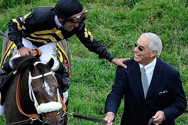 Gary Stevens had been retired for 7 years. It seemed like D. Wayne Lukas had been retired for even longer. (Nick Wass/AP)