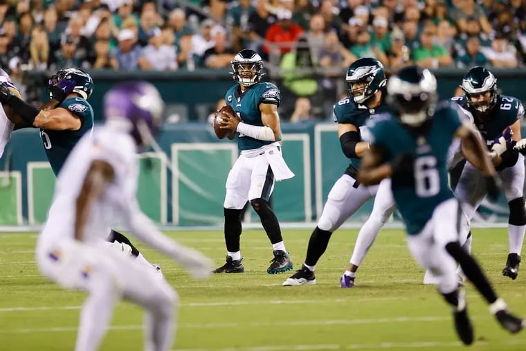 NFL Week 2 lines: Point spreads and matchups, kicked off by Eagles-Vikings  Thursday