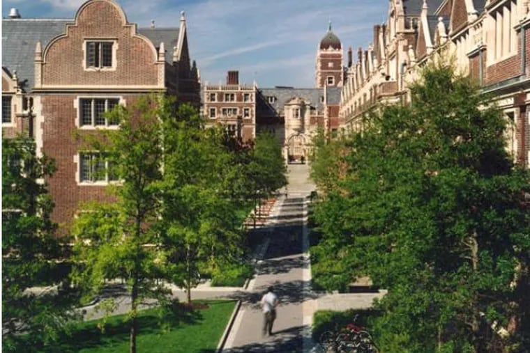 A view of the University of Pennsylvania campus.
