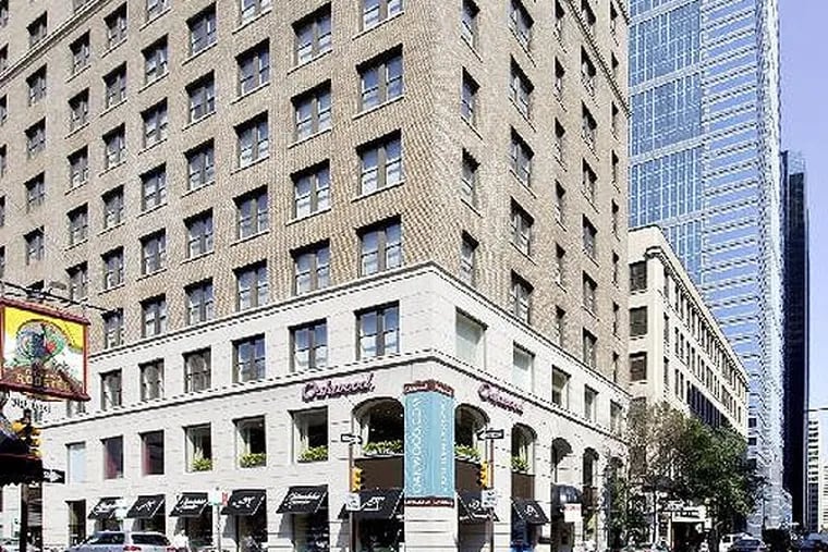 The Oakwood Philadelphia apartment complex at 1601 Sansom St. has been sold for $29 million. (Photo from oakwood.com)