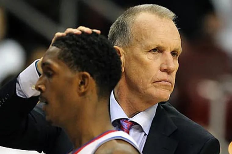 Doug Collins was inspired by the Sixers' effort in the team's season-opening loss to Miami. (Ron Cortes/Staff Photographer)