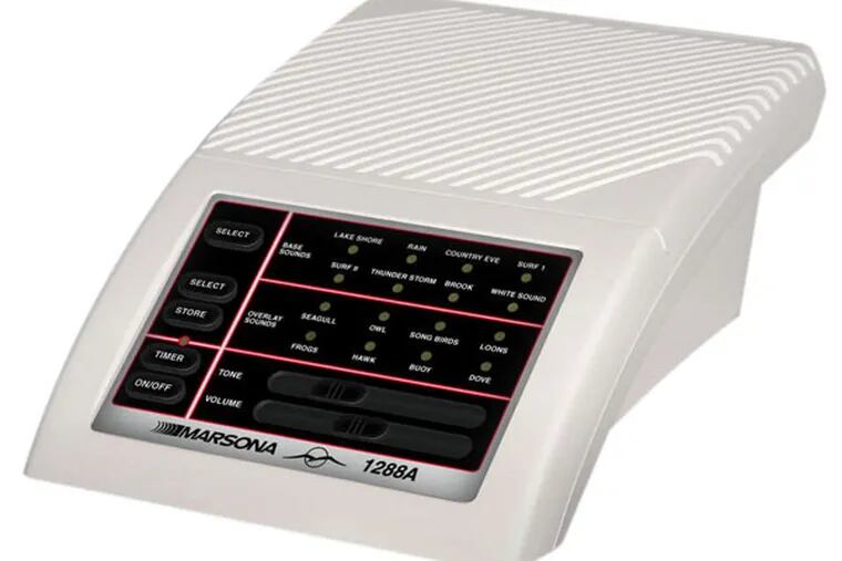 The 1288A Sound Conditioner offers a good night's sleep. Marsona
