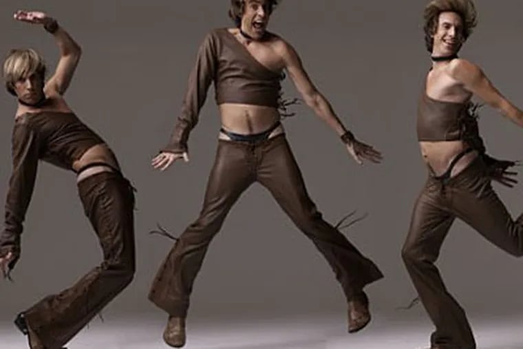 Sacha Baron Cohen strikes a pose as "Bruno."