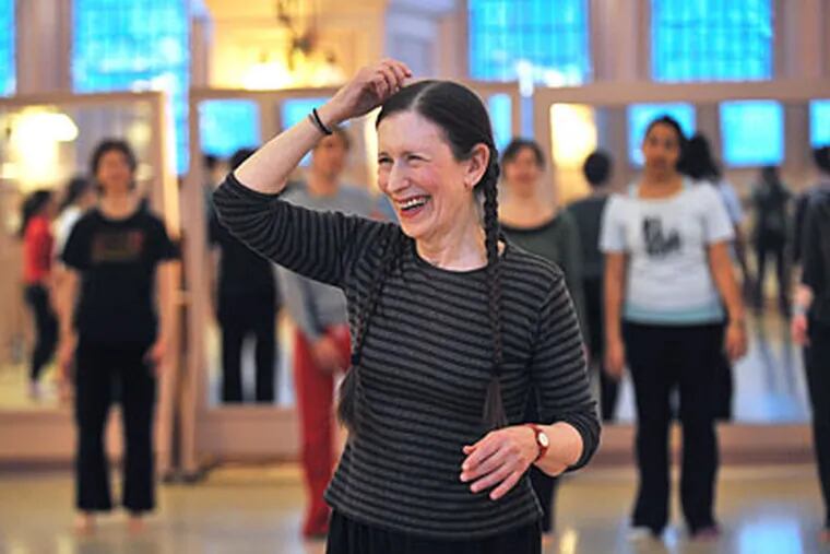 Meredith Monk, whose work defies labels, has brought her many talents to Bryn Mawr. Her week comes to a close with a performance Sunday. (SHARON GEKOSKI-KIMMEL / Staff Photographer)