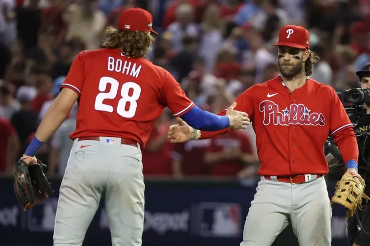 The red Phillies jerseys will not be back in 2024.