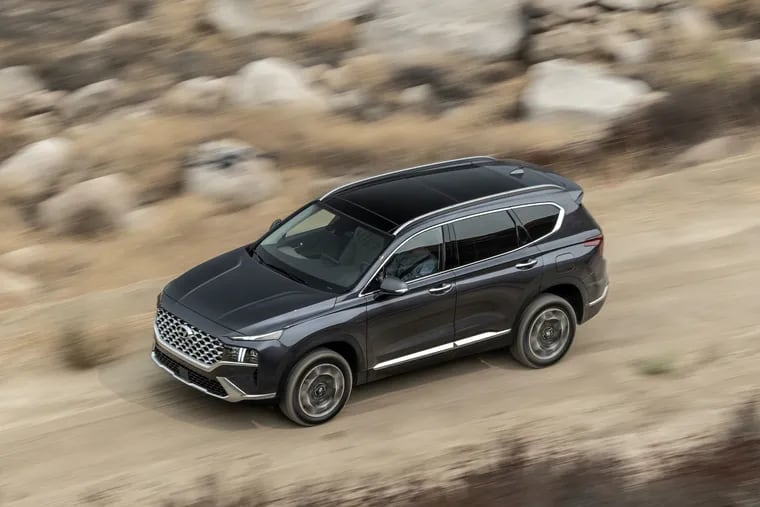 The Hyundai Santa Fe gets some exterior updates for 2023, but they're subtle and can be hard to see at a glance.