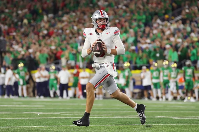 Kyle McCord wasn't named Ohio State's permanent starting QB until just a few weeks ago.