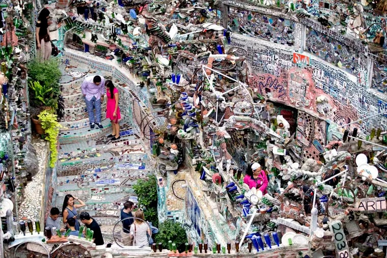 Students can get discounted tickets to South Street's Philadelphia's Magic Gardens.