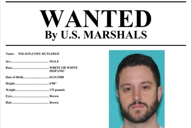 The wanted ad for Cody Wilson.