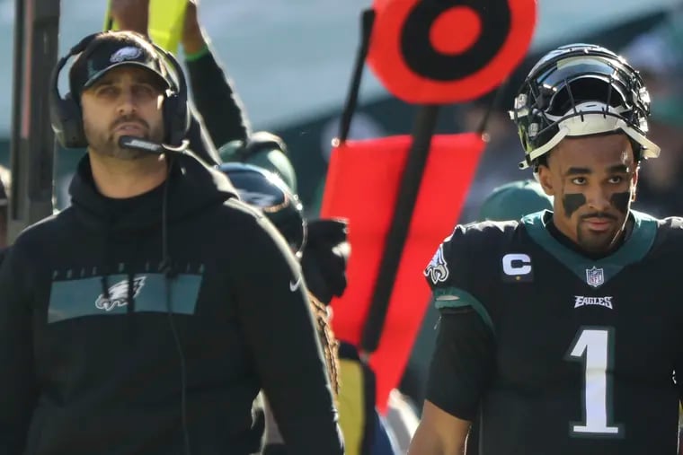 Head coach Nick Sirianni is giving Jalen Hurts more responsibility in the passing game, which could make the Eagles a more dynamic opponent to beat in the playoffs.