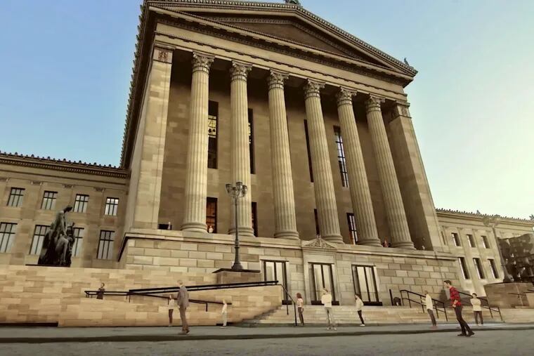 The West ENtrance of the Philadelphia Museum of Art. The museum won two of four NEH grants to Philadelphia cultural institutions announced on Aug. 8.