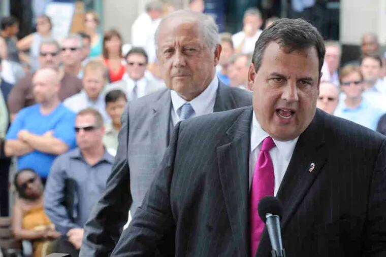 The bills result from a N.J. summit on gaming and wagering. In July, Gov. Christie announced that the state would take control of A.C. gambling districts.