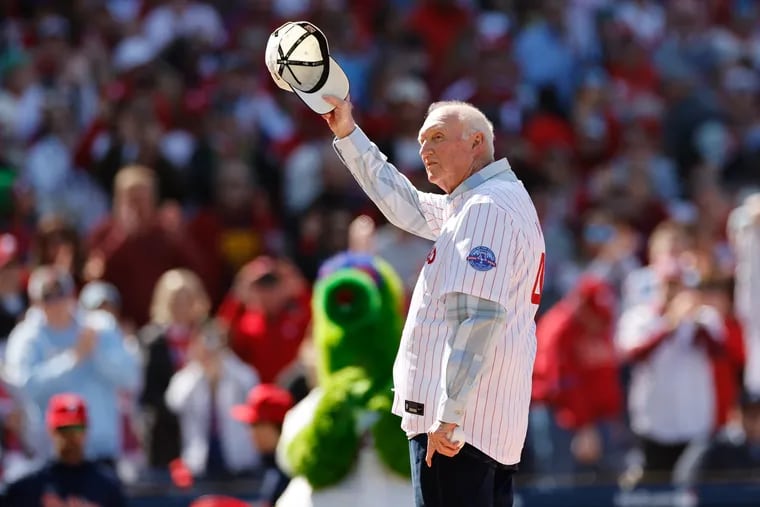 Former Phillies manager Charlie Manuel, taking a bow on opening day, says of pro wrestling: “I’ve always been a big fan and I still watch it.”