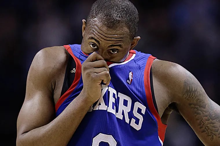 Sixers guard James Anderson. (Eric Gay/AP)