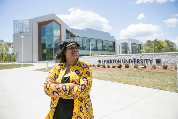 Donnetrice Allison, coordinator of the Africana Studies program at Stockton University at the campus in Galloway. Beginning this fall, all incoming students at Stockton University must take two courses that address race and racism. Allison proposed the mandatory course.