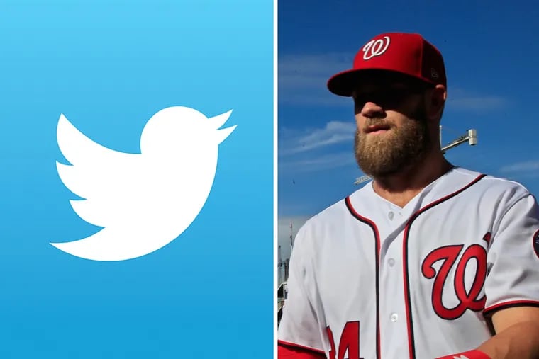 Phillies fans keep getting tricked into believing false scoops about free agent Bryce Harper by the fame fake Twitter account.