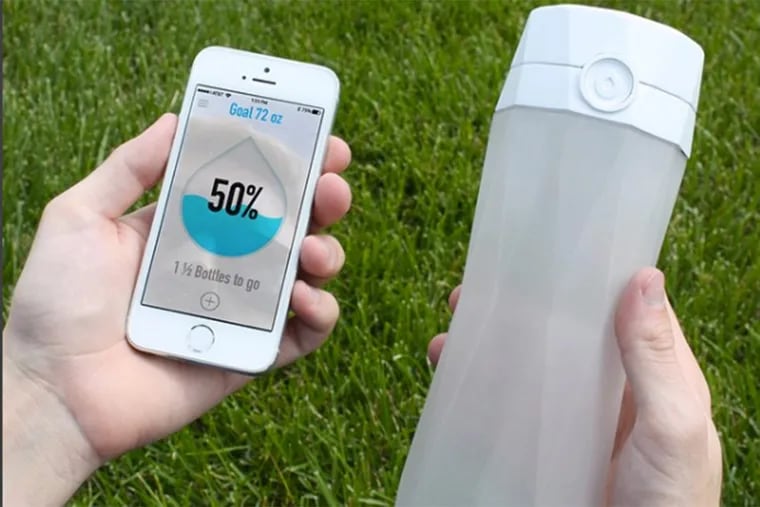 The trial will use “smart” water bottles made by Hidrate Spark.
