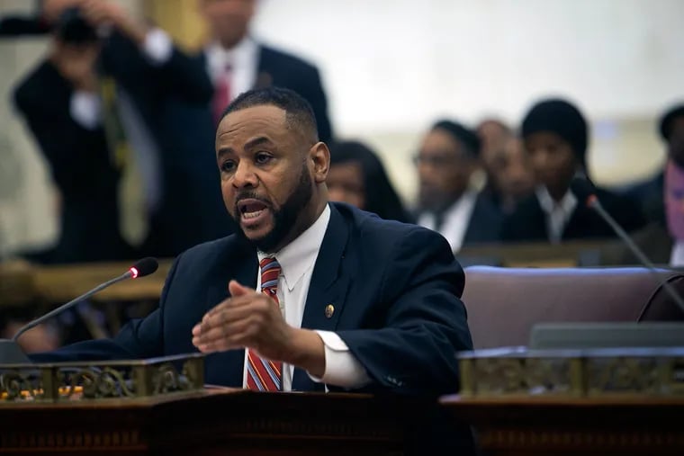 Councilman Curtis Jones Jr., who offered the nonbinding resolution on adding two Muslim holidays to the city calendar, also took his request to the School Reform Commission on Thursday.