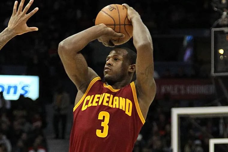 Cleveland Cavaliers guard Dion Waiters (3) shoots the ball against the Atlanta Hawks in the second quarter at Philips Arena. (Brett Davis/USA Today)