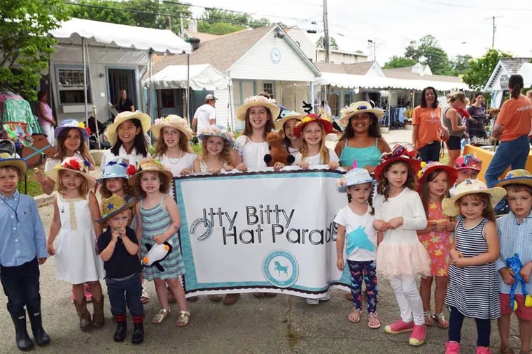 The Itty Bitty Hat Parade at the 120TH Devon Horse Show and Country Fair held on Wednesday, May 25 through Sunday June 5. MAGGIE HENRY CORCORAN
