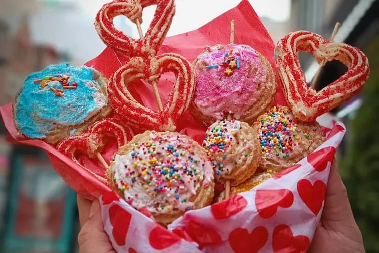 Gift a churro bouquet for your Valentine this holiday.