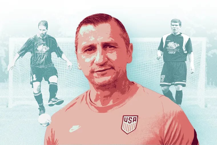Vlatko Andonovski is the manager of the U.S. Women's National Team, but, before that, he was an indoor soccer All-Star who ended his playing career in Philadelphia.