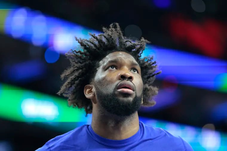 Joel Embiid hasn't been fully healthy in a month with foot issues being the main concern.