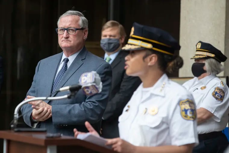 Mayor Jim Kenney's leadership style, including his proclivity to allow subordinates to take the spotlight, has been questioned by some as the city faces two unprecedented crises.