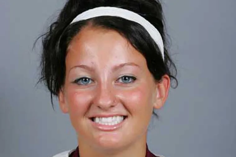 Stephen Headley was charged with murder in the stabbing death of softball star Nicole Ayres, who is shown here in her Fordham University softball team picture.