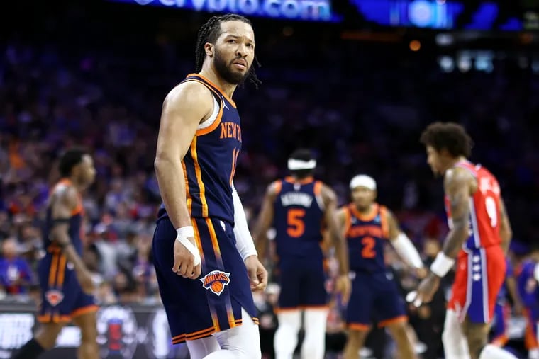 Jalen Brunson broke the Knicks playoff single game scoring record in Game 4 and will look to lead his team to a first round victory with a Game 5 win at home. (Photo by Tim Nwachukwu/Getty Images)