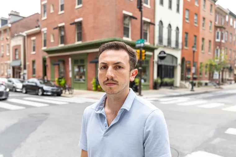 Matthias Wagman, 31, joined a class-action lawsuit after he had to pay $808 in tickets when his Nissan Maxima was courtesy towed from his regular parking space in a Center City permit zone and left in a metered space a few blocks away. A judge ordered him to pay the full amount because he couldn't prove his car had been towed.